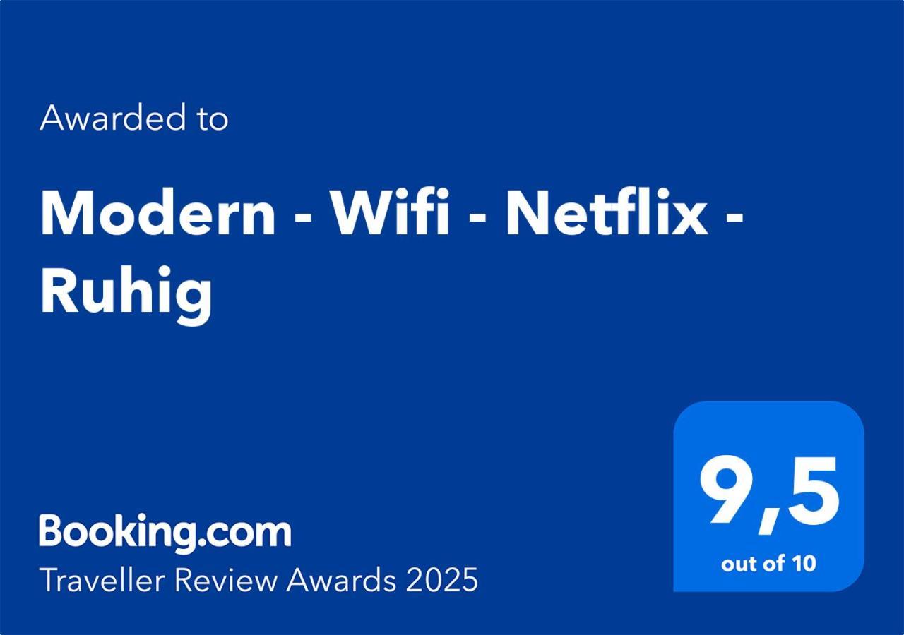 Modern - Wifi - Netflix - Ruhig Apartment บีเลอเฟล์ด ภายนอก รูปภาพ